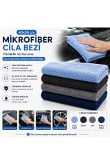 Muggio 40x50 Mikrofiber Cila Bezi Oto Kurulama Parlatma Bezi İz Tüy Hav Bırakmaz 1 Adet