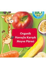 HiPP Organik Havuçlu Karışık Meyve Püresi 100 Gr