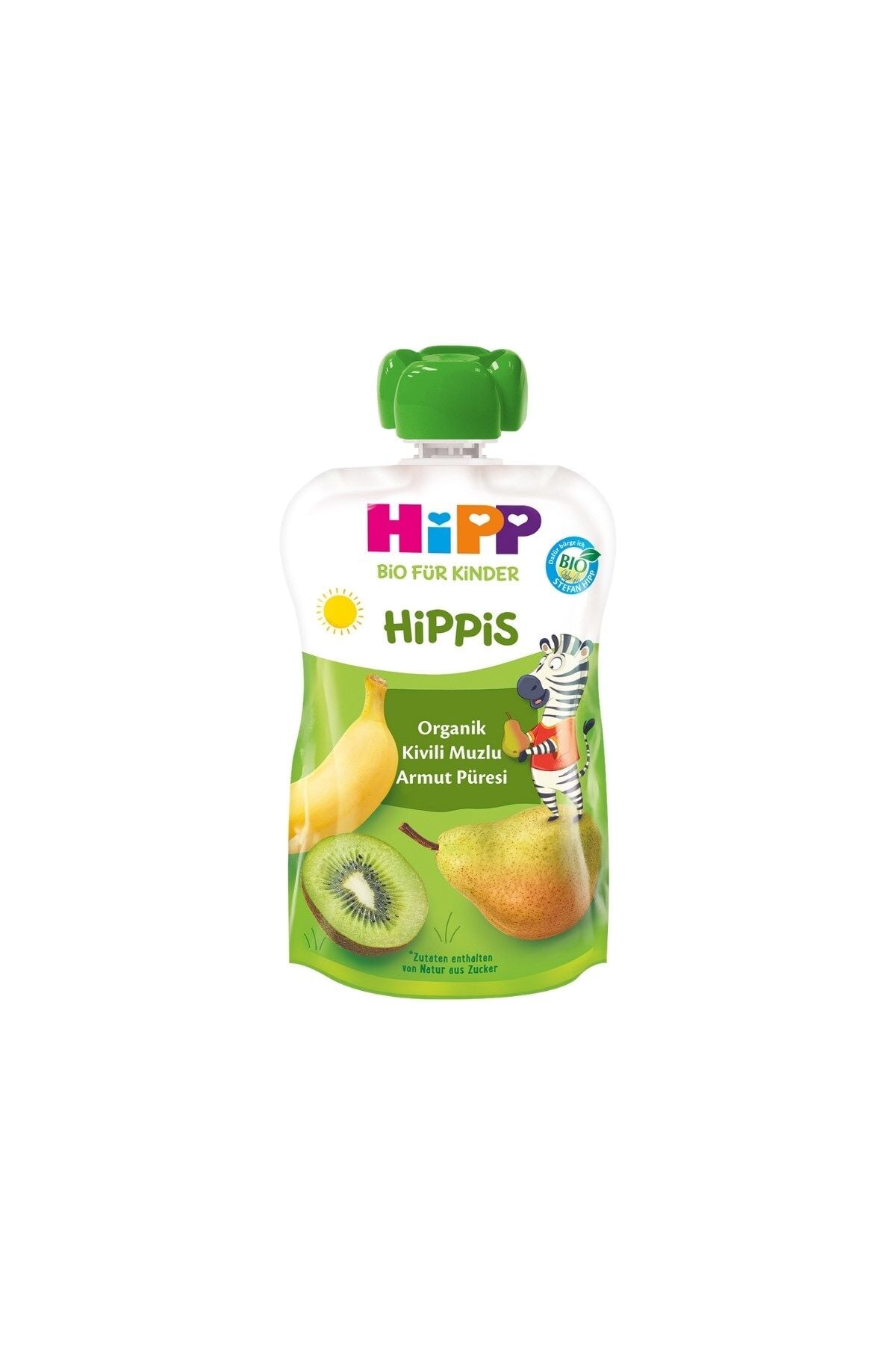 HiPP Organik Kivili Muzlu Armut Püresi 100 gr