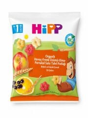 HiPP Organik Havuç Frenk Üzümü Elma Portakal Sulu Tahıl Patlağı 30 Gr
