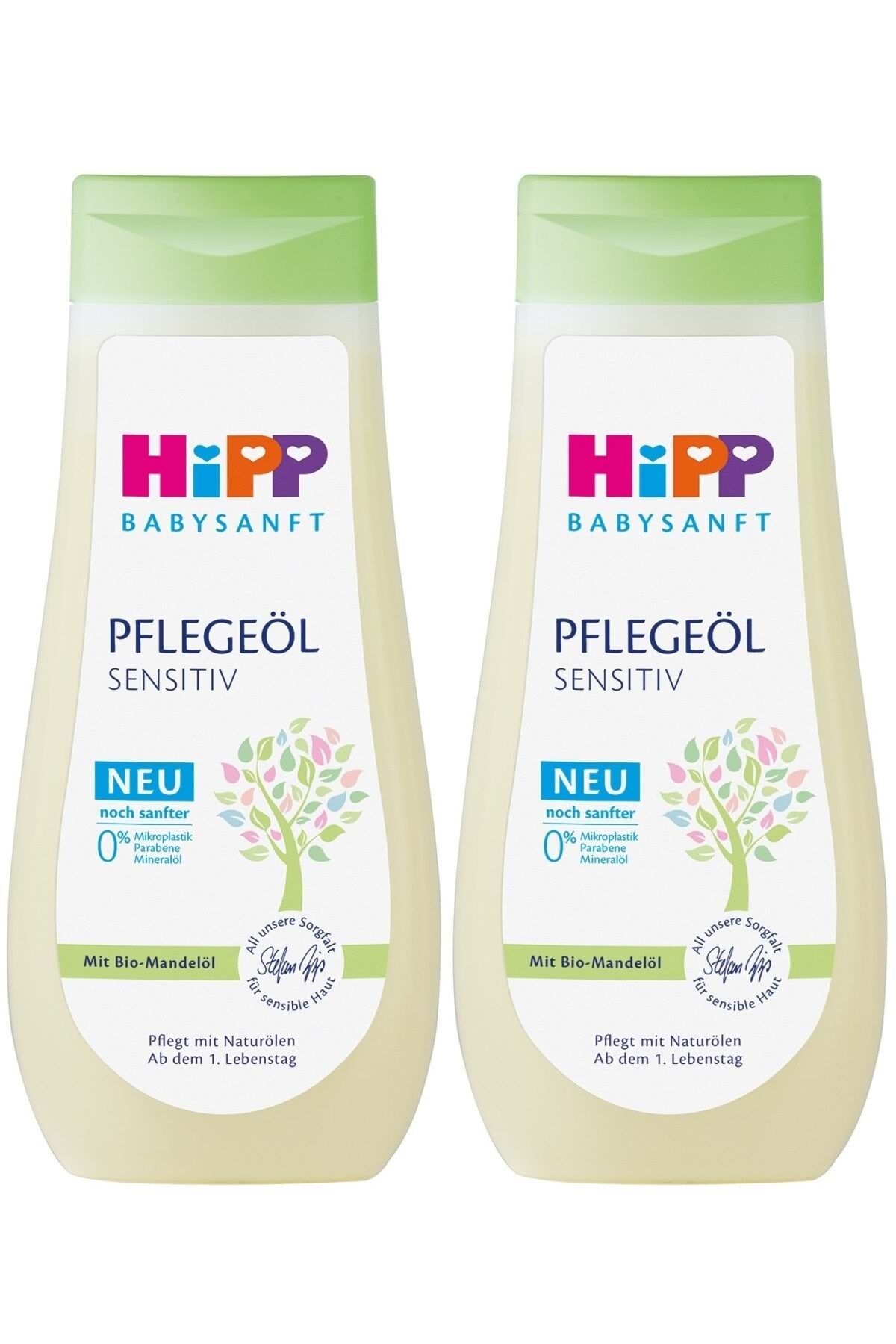 HiPP Babysanft Bebek Bakım Yağı/Pelegeöl Sensıtıv 200ML (2 Li Set)