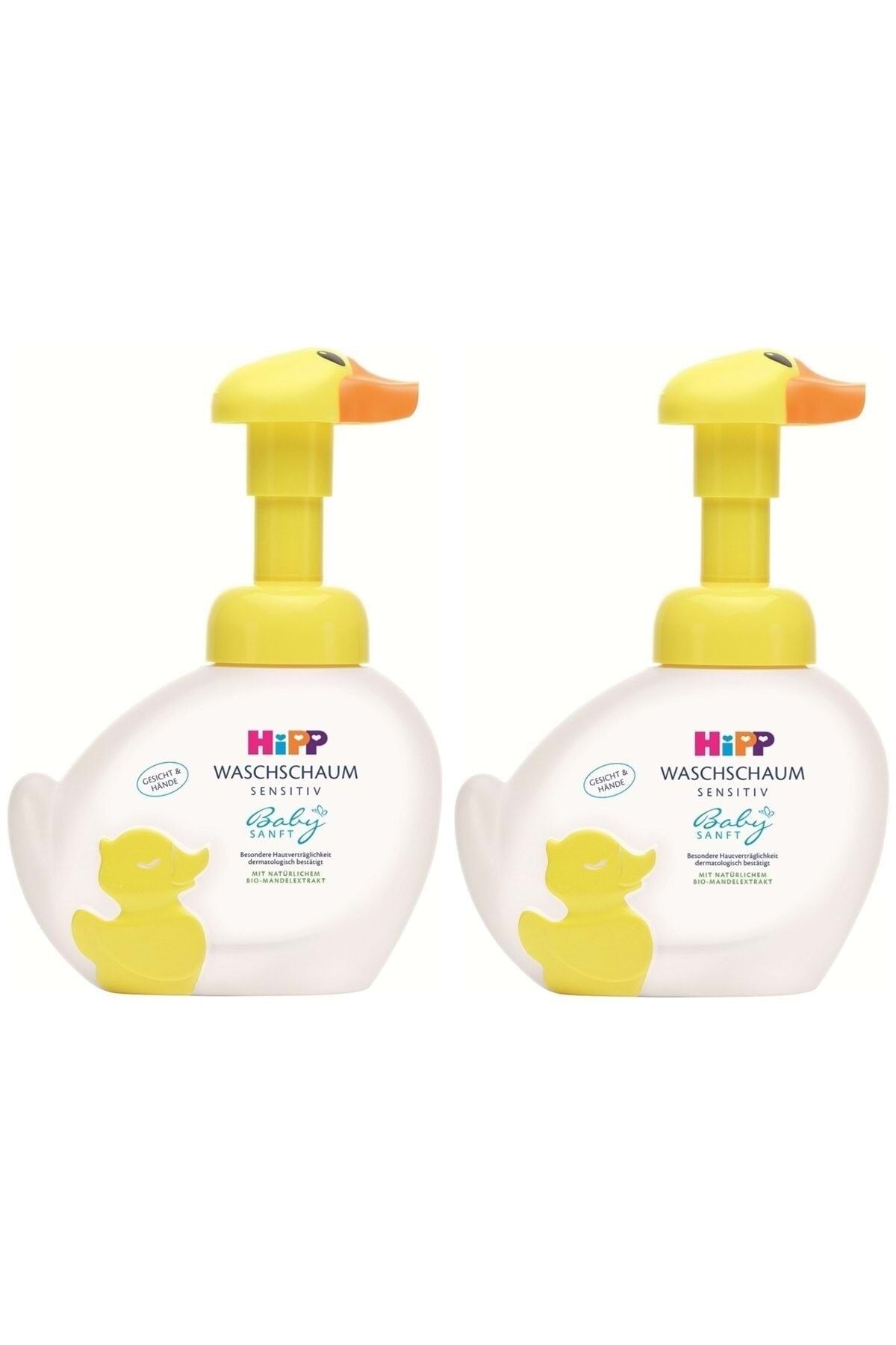 HiPP Babysanft Bebek/Çoçuk El Yıkama Köpüğü 250ML Pompalı (2 Li Set)