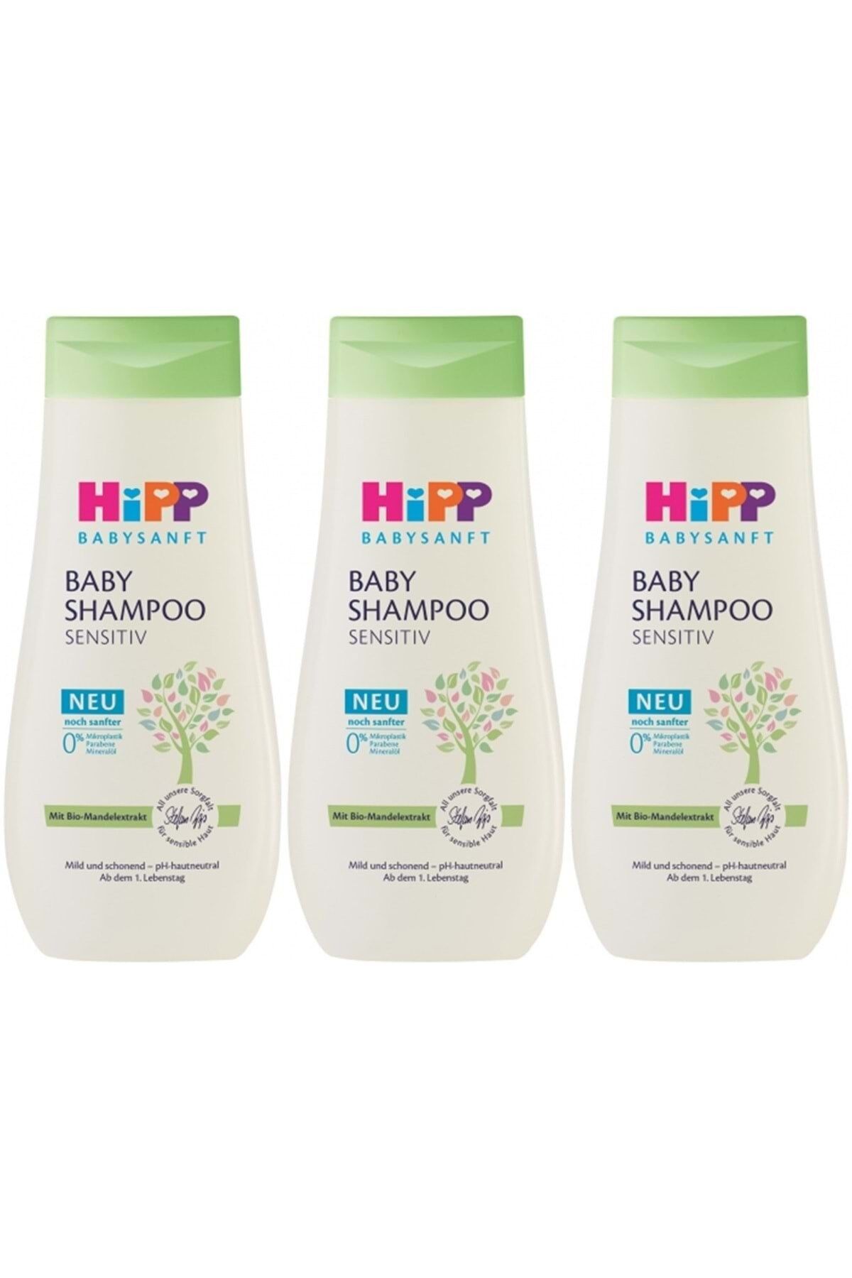 HiPP Babysanft Bebek Şampuanı (Baby Shanmpoo) Sensıtıv 200ML (3 Lü Set)