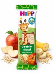 HiPP Organik Yulaﬂı Elmalı Muzlu Meyve Barı 20 Gr