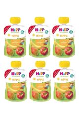 HiPP Organik Muzlu Elmalı Armut Püresi 100 Gr X 6 Adet