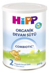 HiPP Organik Combiotic Bebek Sütü 350GR No:2 (6. Aydan İtibaren)