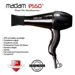Madam Esso Mdm-9600 Profesyonel Fön Makinesi & Saç Kurutma Makinesi