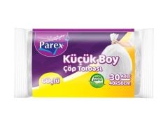 Parex Güçlü Küçük Boy Çöp Poşeti 30'lu
