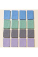 Muggio 40x40 Mikrofiber Temizlik Bezi Kalın Doku Cam Silme Oto Kurulama Bezi Tüy Bırakmaz, 12 Adet