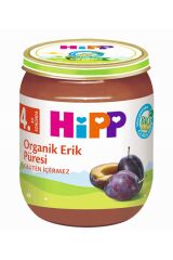 HiPP Organik Erikli Kavanoz Püre Maması 125 gr 4 Ay
