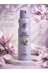 Rebul Magnolia Kadın Sprey Deodorant 150 ml - 48 Saat Etkili, Alkolsüz, Iz Bırakmaz