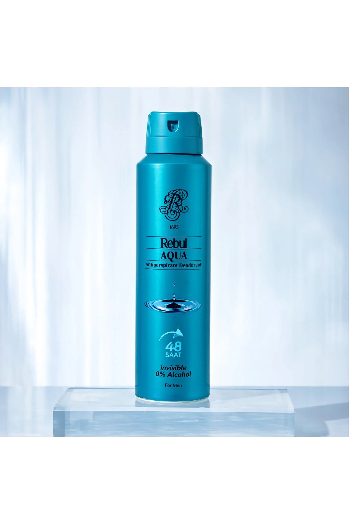 Rebul Aqua Alkolsüz Erkek Deodorant 150 ml - 48 Saat Etkili