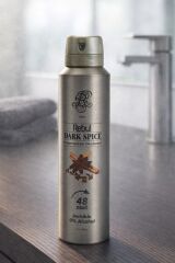 Rebul Dark Spice Erkek Deodorant 150 ml - Alkolsüz Ter Önleyici Sprey