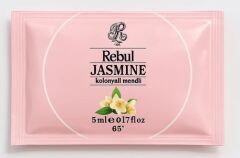 Rebul Jasmine 2x250 ml Cam Şişeli Kolonya + 50 Adet Jasmine Kolonyalı Mendil Avantajlı Set