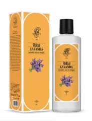 Rebul Lavanda 2x250 ml Cam Şişeli Kolonya + 50 Adet Lavanda Kolonyalı Mendil Avantajlı Set