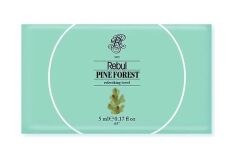 Rebul Pine Forest 2x250 ml Cam Şişeli Kolonya + 50 Adet Pine Forest Kolonyalı Mendil Seti