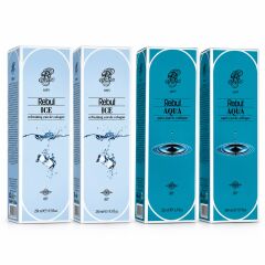 Rebul Ice - Aqua 4'lü Kolonya Seti 2 Ice 2 Aqua 4x250 ml Cam Şişe