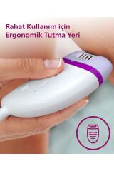 Philips BRE225/05 Kablolu Epilatör,Bacak İçin Kullanım,2 Hız Ayarı,Yıkanabilir Başlık