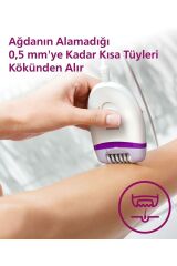 Philips BRE225/05 Kablolu Epilatör,Bacak İçin Kullanım,2 Hız Ayarı,Yıkanabilir Başlık
