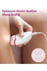 Philips BRE255/05 Kablolu Epilatör,Bacak İçin Kullanım,Işık Özellikli,3 Ek Parçalı,2 Hız Ayarı