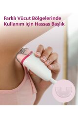 Philips BRE255/05 Kablolu Epilatör,Bacak İçin Kullanım,Işık Özellikli,3 Ek Parçalı,2 Hız Ayarı