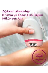 Philips BRE255/05 Kablolu Epilatör,Bacak İçin Kullanım,Işık Özellikli,3 Ek Parçalı,2 Hız Ayarı