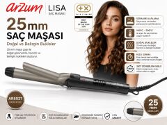 Arzum AR5027 Lisa 25 mm Seramik Saç Maşası
